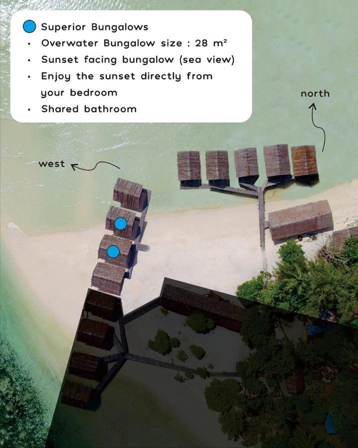 Kri Raja Ampat Bungalows מראה חיצוני תמונה